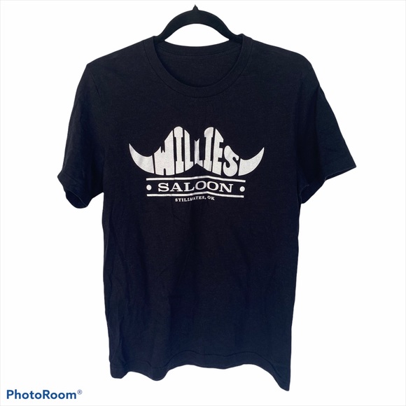 Other - Willie’s Saloon Graphic Tee Garth Brooks Black M